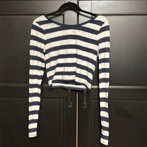 Abercrombie and Fitch size medium crop shirt